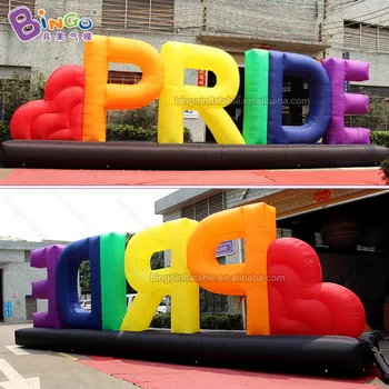 

12*3M Inflatable Heart/Letter Combination/Monogram/Alphabet Decoration for Outdoor Party