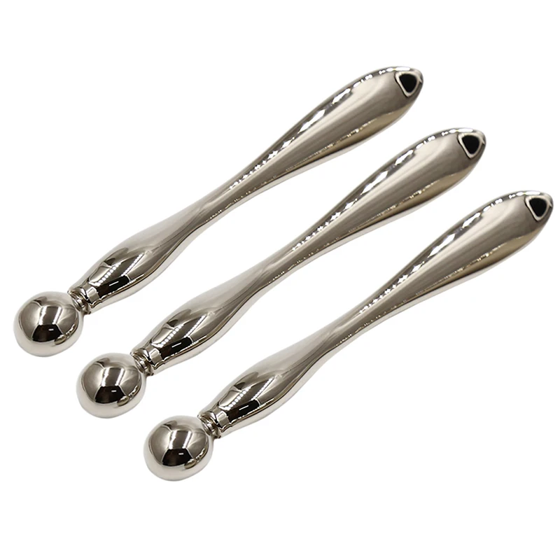 Metal Cosmetic Spatulas Face Mask Spoon High Quality DIY Eye Anti Wrinkle Massage Beauty Stick Makeup Tools 3 PCS/Pack | Красота и