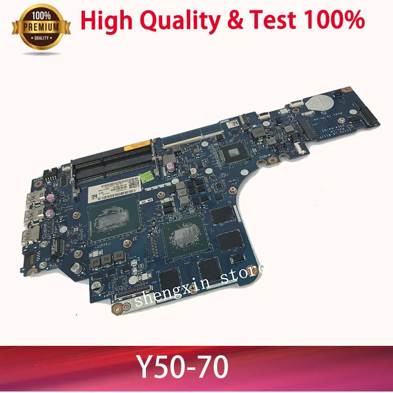 Новый бренд для lenovo Y50-70 LA-B111P y50p Y50 Материнская плата ноутбука I7-4710/I7-4720 GTX860 4g |
