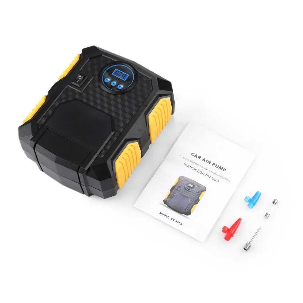 Compressor de ar do Carro Compressor de ar do Carro para o Carro Amplamente Utilizado-dc Digital Tire Inflator Portátil Bomba para o Carro Motos Bicicletas 12v 150psi 4 Amplamente Utilizado-DC 12V 150PSI Digital Tire Inflator