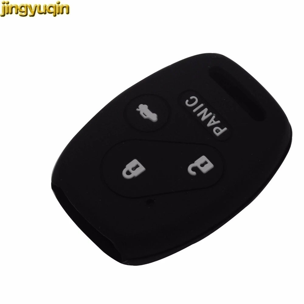 Jingyuqin силиконовый для ключа автомобиля чехол Honda 2003 2008 2009 Accord Civic Insight
