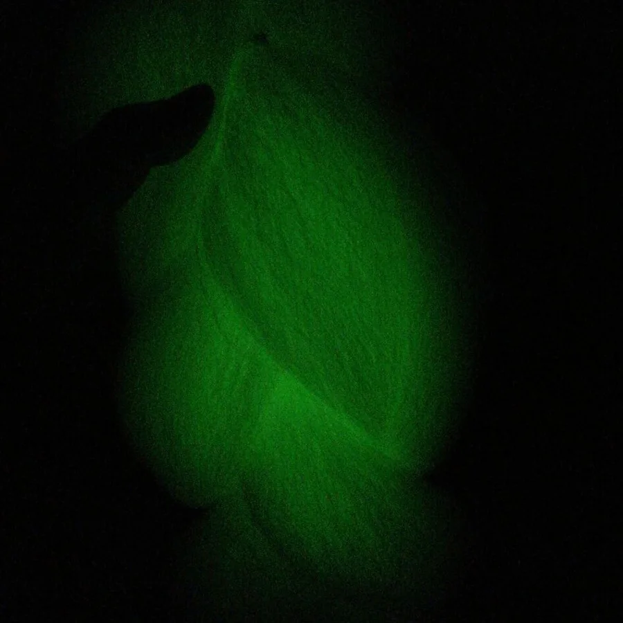 Люминесцентный светящийся большие синтетические косы для волос Chorliss fluorescen зеленые блестящие волосы в темноте плетение наращивание волос