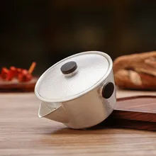 Стерлинговое Серебро ручной работы серебряный горшок креативный сандаловый чайный набор кунг-фу анти-обжигающий чайник чайная чашка быстрая чашка дорожная чашка серебро