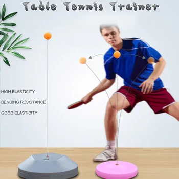 

Tables Tennis Rebound Trainer Paddle PingPong Training Equipment Rebound Shaft Backbound Machine HB88