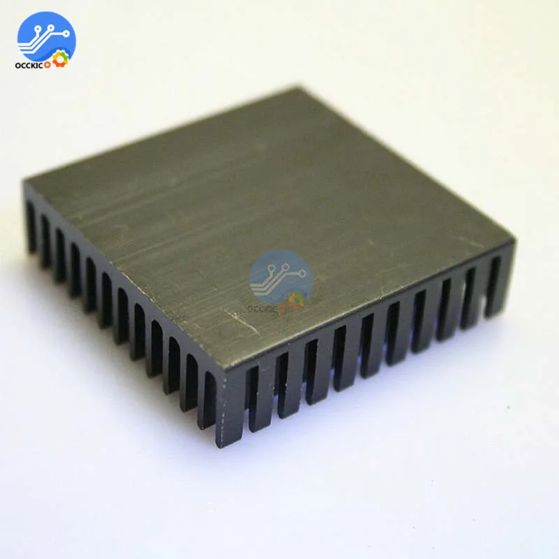 Алюминиевый радиатор охлаждения 40x40x11 мм кулер для усилителя микросхема