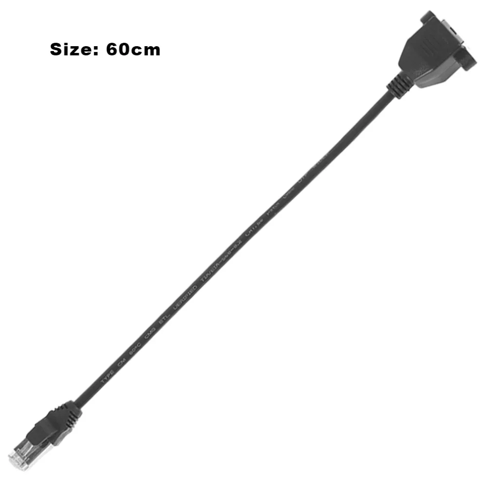 30 см/60 см/100 см/150 см папа-мама RJ45 винт Панель Крепление Ethernet LAN Сетевой удлинитель для ноутбука для ПК