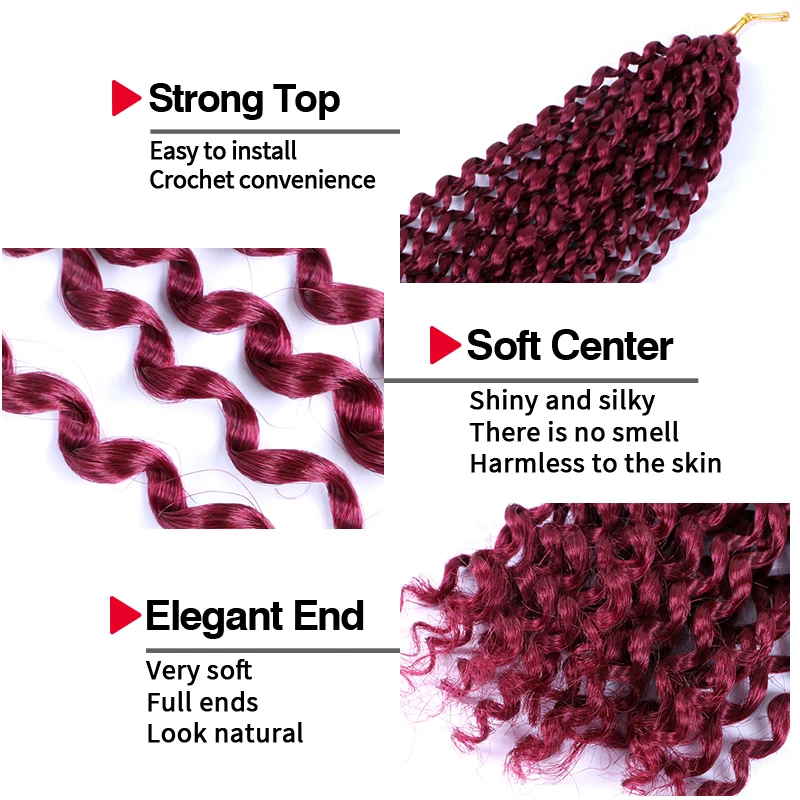 18 Inch Passion Twist Hair Crochet Blonde Ombre Braiding Hair Crochet Braid For Women Synthetic Curly Afro Crochet Hair Msglamor