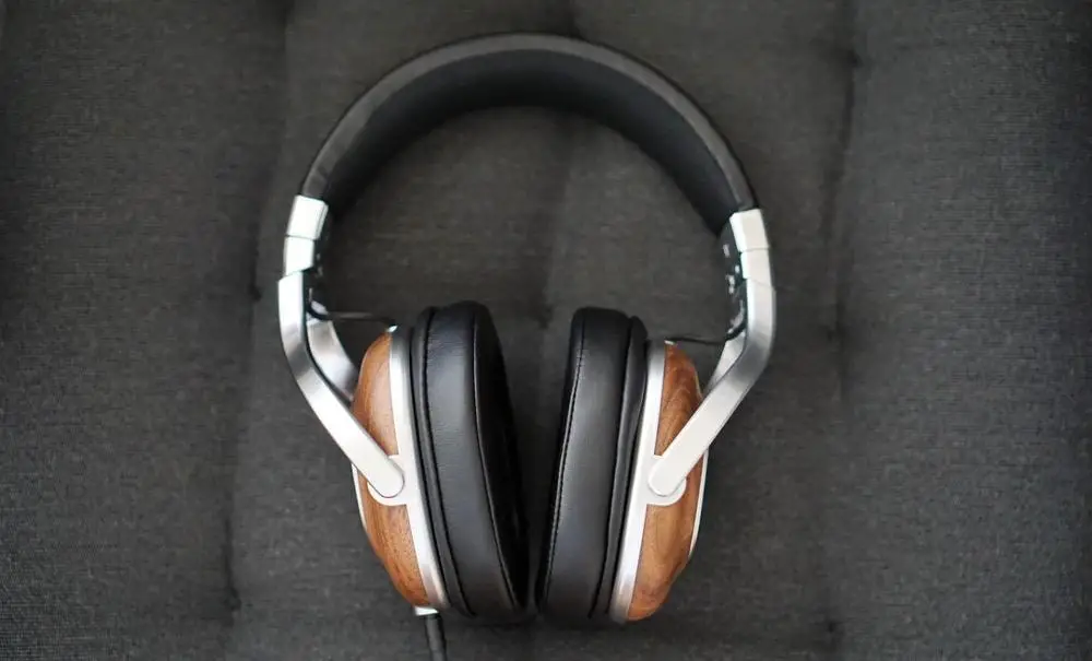 High quality Genuine Leather Headset Earpads for DENON AH MM400 Earphone Cover Sponge Cover Headphone Earmuffs Accessories