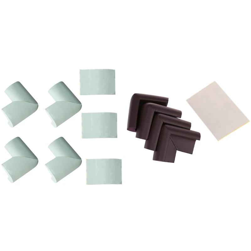 8 шт. угловые подушки для безопасности ребенка покрытие стола защита безопасно 4