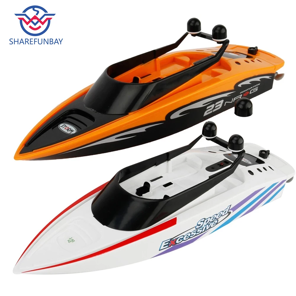 3323 RC лодка 2 4G инновационный детский водный бассейн игрушка 4 канальный