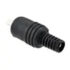 2pcs 2 Pin Black DIN Plug Speaker And HiFi Connector Screw Terminals Connector Power Signal Plug Adapters ► Photo 3/4