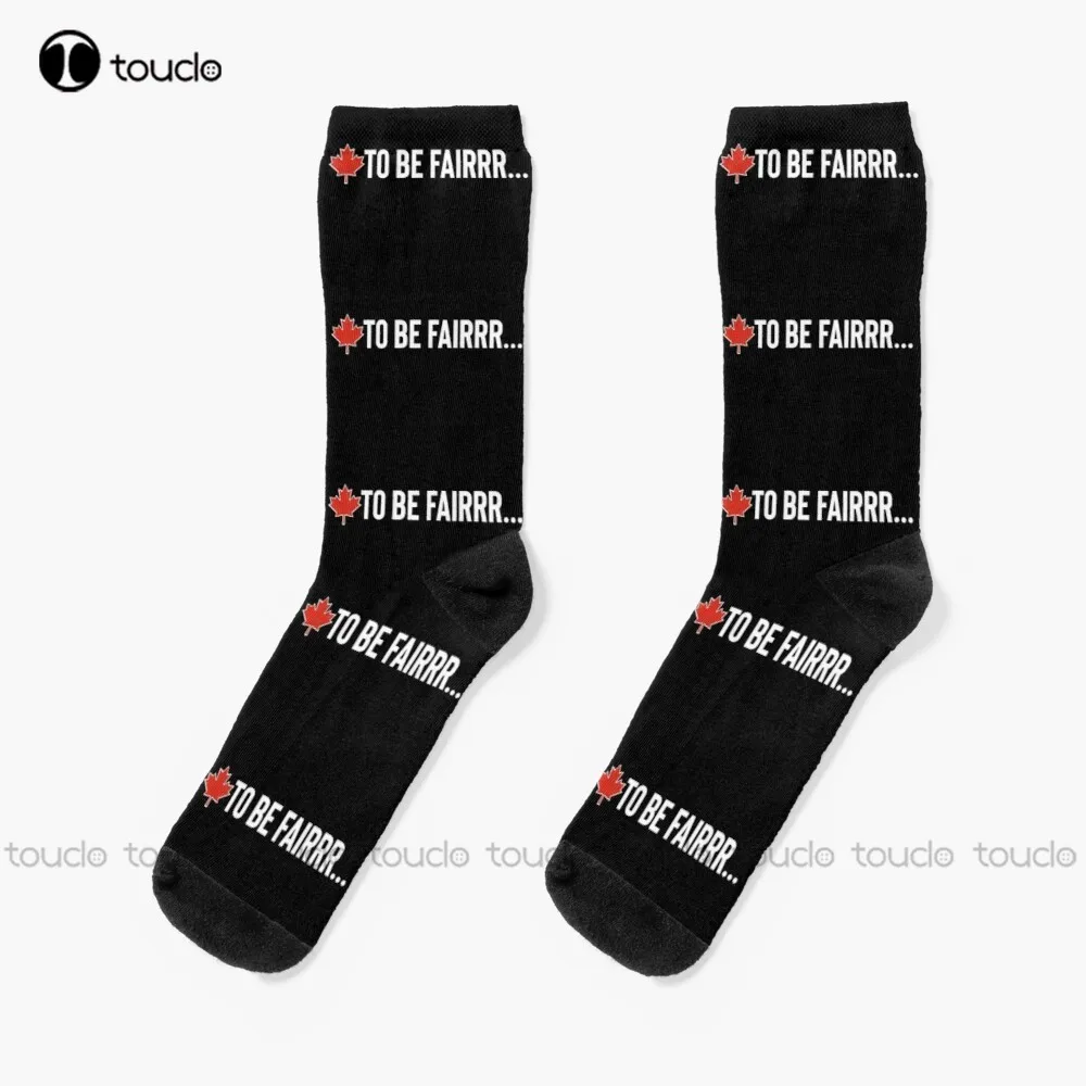 

To Be Fair Letterkenny To Be Fair Letter Kenny Socks Boys Socks Christmas New Year Gift 360° Digital Print Personalized Custom