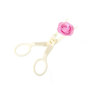 

1Pcs/set Piping Flower Scissors Nail Safety Rose Decor Lifter Fondant Cake Decorating Tray Cream Transfer Baking Pastry Tools