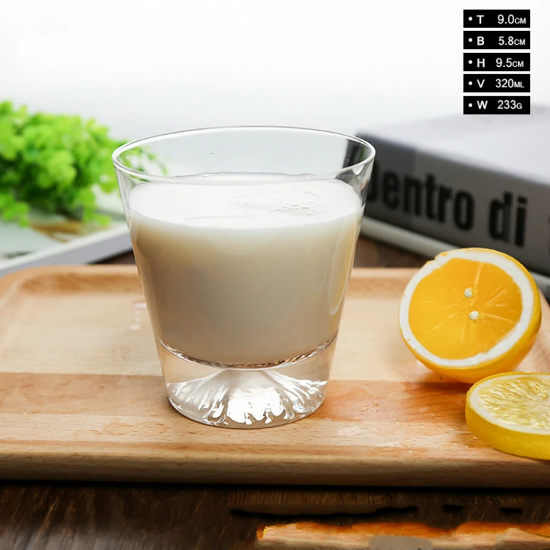 Оригинальное горное пиковое стекло бокал для вина Ликер Виски Водка Бытовая прозрачная личность бокал для вина офисная чашка для воды