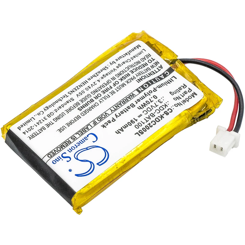 Cameron sino Батарея для KOAMTAC KDC-100 KDC-200 02-980-8680, KDC-BAT100 штрих-код аккумулятор сканера