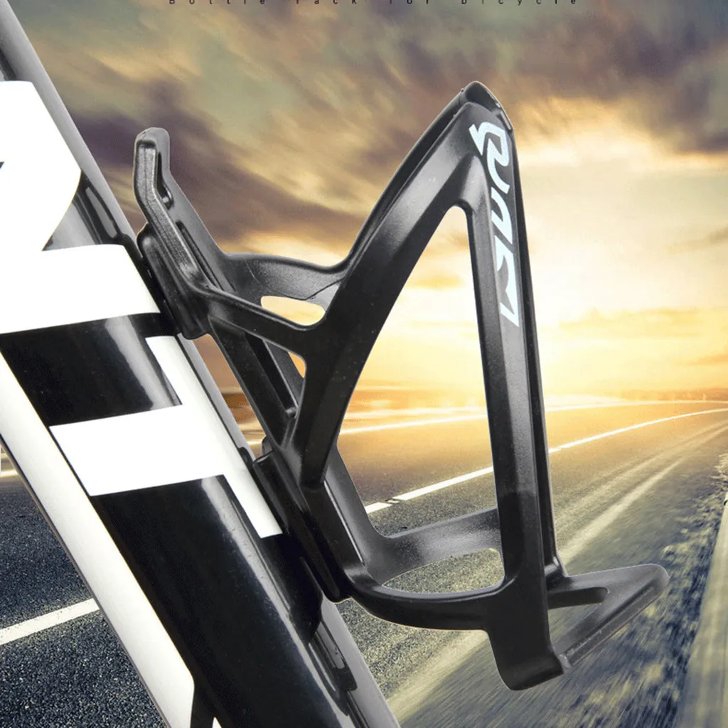 Bicycle water bottle cage plastic ultra light mountain bike road bike water bottle holder outdoor universal water cup holder