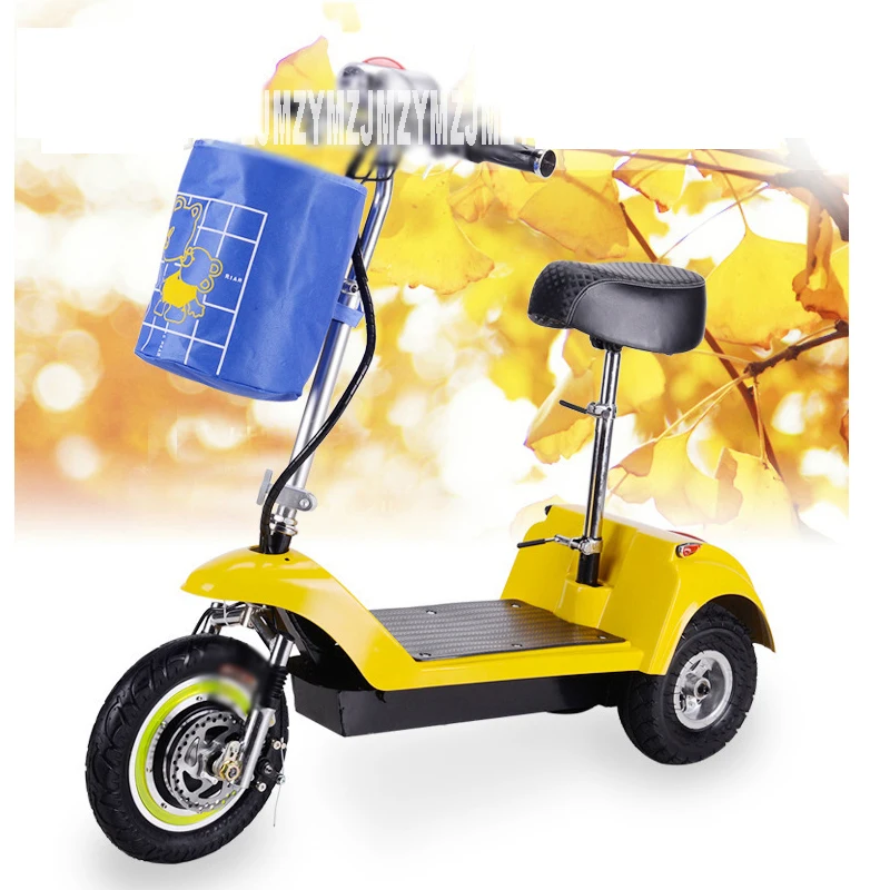  Adult Mini Foldable Electric Scooter 3 Wheel Lady Women Mini Electric Bike Bicycle Instead Of Walki