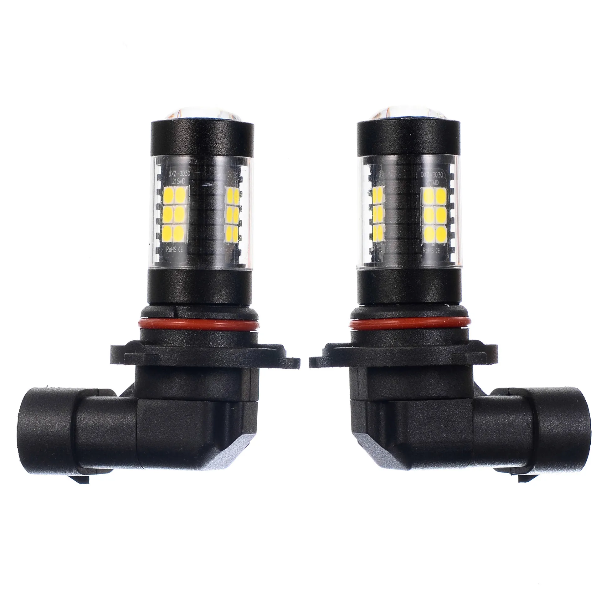 2 шт./компл. 3030-21SMD светодиодный 21 Вт Автомобильный светодиодный Противотуманные фары H1 H3 H4 H7 H8 H11 9005 9006 1156 1157 высокого Мощность светодиодный налобный фонарь заднего хода 12V