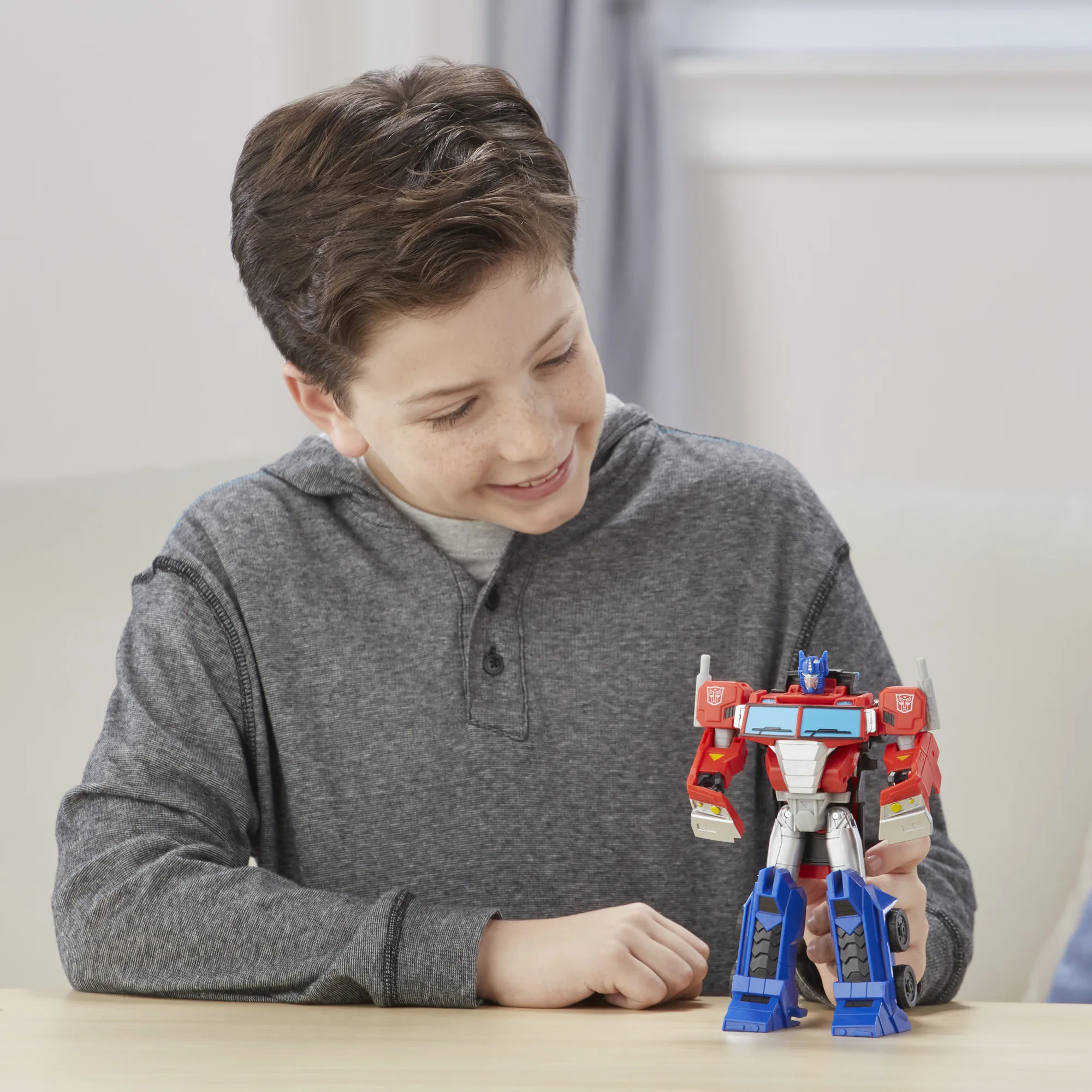 transformers toys; optimus prime; cyberverse toys; toy truck; transforming toys; birthday present