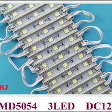 Светодиодный модуль SMD 5054 светодиодный модуль заднего света для знака DC12V 3 светодиодный 1 Вт 120lm IP65 CE 72 мм* 11 мм Яркий