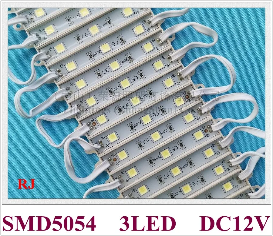 Светодиодный модуль SMD 5054 светодиодный светильник для знака DC12V 3 1 Вт 120lm IP65 CE 72 мм *
