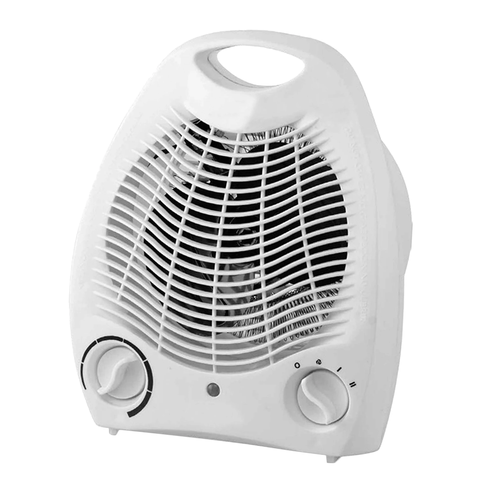Portable Electric Space Heater 3 Settings Fan Forced Adjustable Thermostat for Office Desk and Bedroom