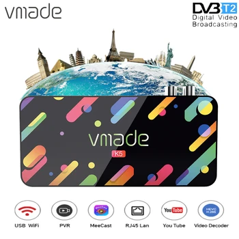 

Vmade 2020 DVB T2 H.265 Decoder HD 1080P Receptor DVB T2 Terrestrial Receiver Support Meecast USB WIFI Youtube DVB T2 TV Tuner