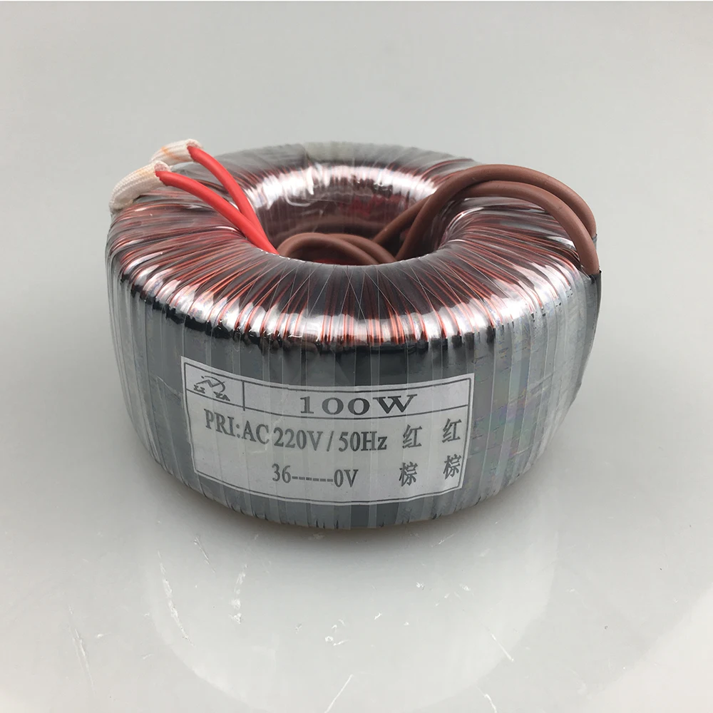 24V-0-24V Кольцевой трансформатор 50VA 220V вход двойной 24V пользовательский тороидальный трансформатор для усилитель мощности питания
