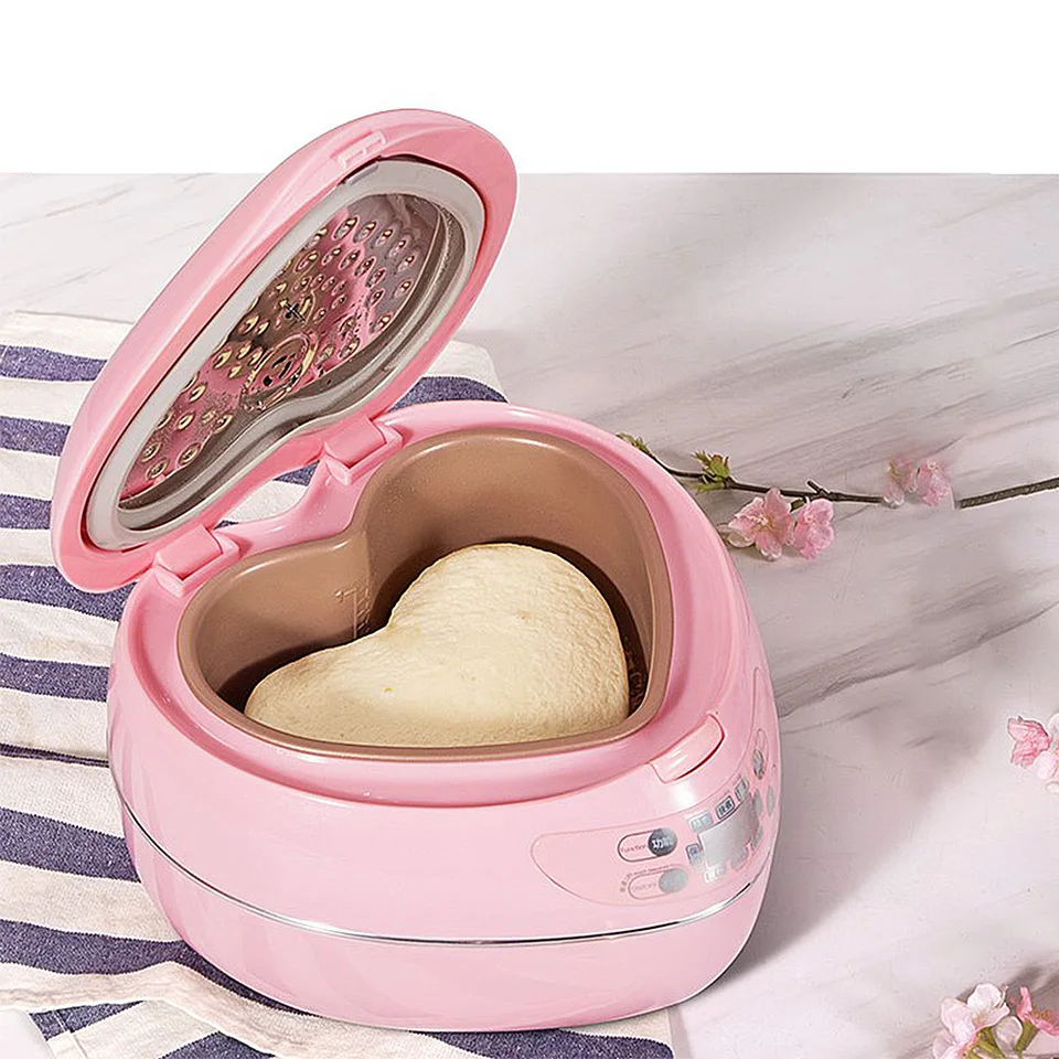 Oushiba Peach Heart Shaped Rice Cooker Smart Mini Rice Cooker 1.8L smart  appliances pink rice cooker 220V - AliExpress