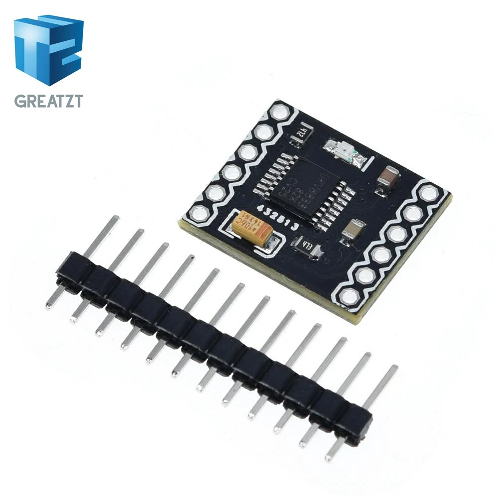 2 канальная плата модуля драйвера двигателя постоянного тока GREATZT DRV8833 1 5 А 3 10 в|dc