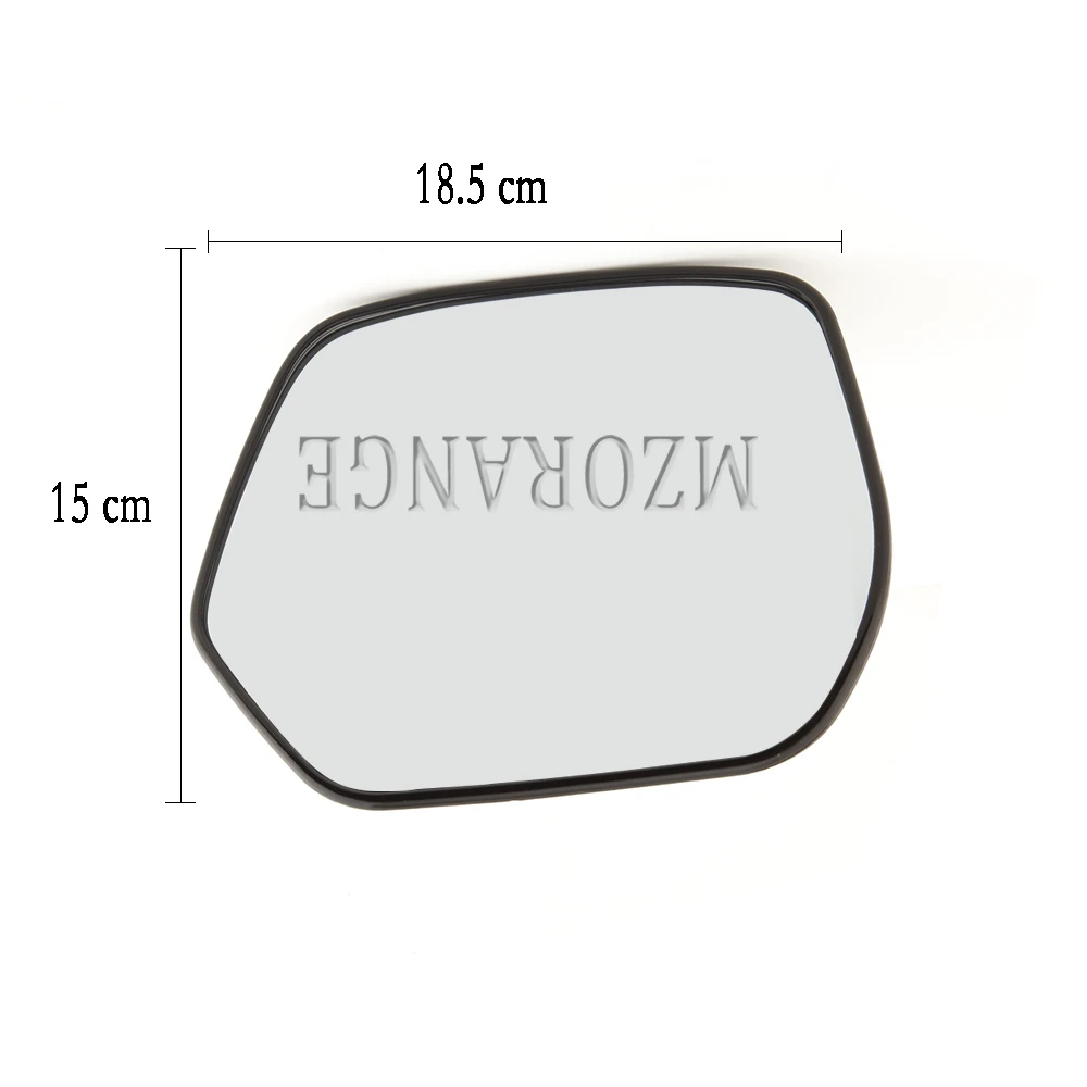 Для Honda CRV CR-V 2007-2011 боковое зеркало с подогревом стекло зеркало заднего вида стекло с подогревом снаружи зеркало заднего вида Стекло Объектив