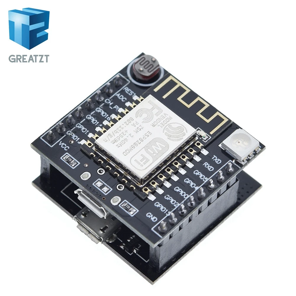 ESP8266 ESP-12F серийный Wi-Fi модуль мини макетная плата для Arduino Nodemcu CH340 Micro USB Witty Cloud |