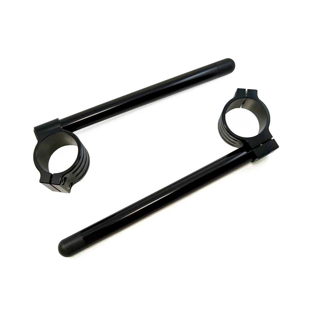 CNC клипоны 50 мм мотоциклетные Клип Ons вилка руль для Suzuki GSXR600 GSXR750 GSXR1000 TL1000R GSXR1100 RGV250 - Цвет: 50mm Black