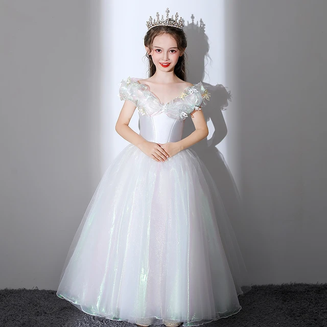 Fashion Formal Sleeveless Embroidery Flower Bow Children Kids Birthday  Evening Wedding Party Dresses for Girls - China Dress and Girl Dress price  | Made-in-China.com