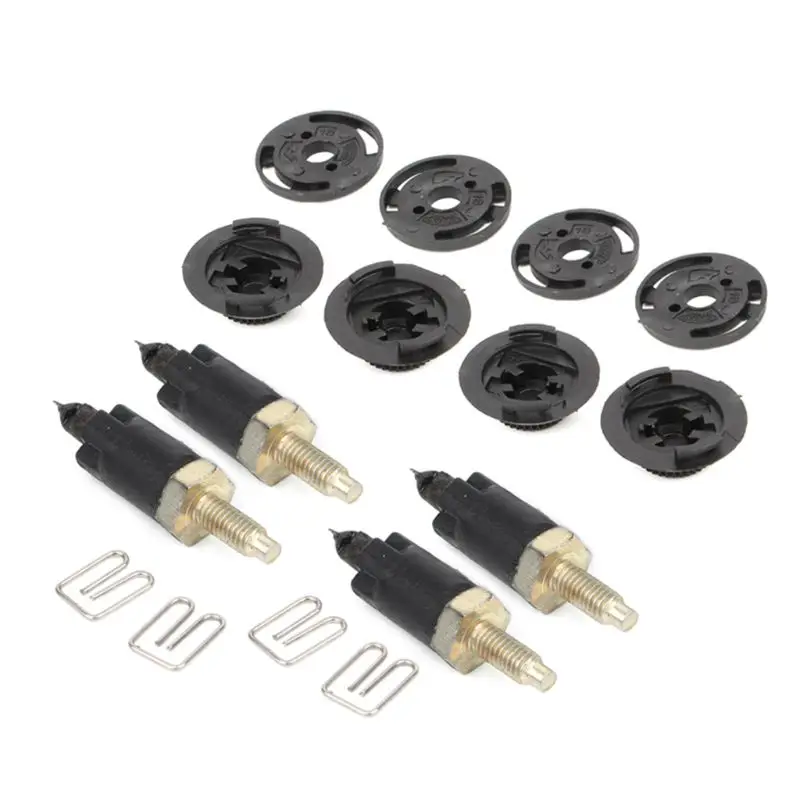 HDI Engine Cover Clip Bolt Bonnet Hood Kit 16 PCS Fit For Peugeot Citroen C4 C5 motorcycle engine cover,engine cover protector