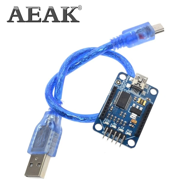 AEAK XBee Explorer Xbee USB мини адаптер Модульная плата базовый щит Многофункциональный FT232
