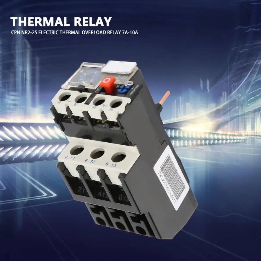 CPN BR2 25 электрическое тепловое реле перегрузки 7A 10A защиты от 50 60 Гц|Реле| |