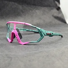 Брендовые новые фотохромные велосипедные очки, очки для горного велосипеда, велосипедные очки для спорта на открытом воздухе, велосипедные солнцезащитные очки, UV400, очки с 1 линзой