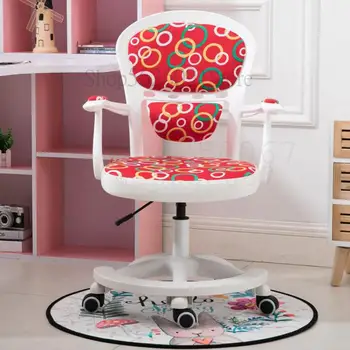 

Children's European Household Computer Chair Swivel Chair Students Write Study Office Chair Stool