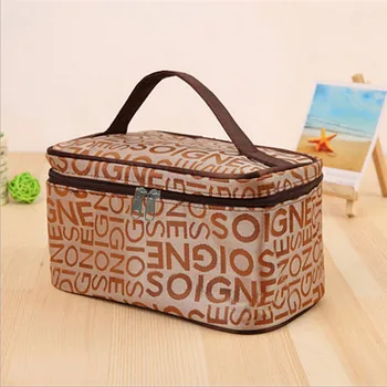 

косметичка makeup bag organizer cosmetic bag Letter Cosmetic Bag Fashion Square Travel Portable Storage Wash Bag косметика