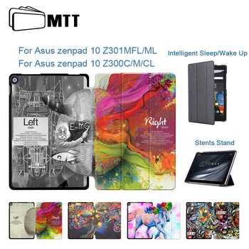 

MTT PU Leather Case For ASUS ZenPad 10 Z300 Z300C Z300CL Z300CG Z300M Z301MFL Z301ML Z301 10.1 inch Flip Stand Cover Tablet Case