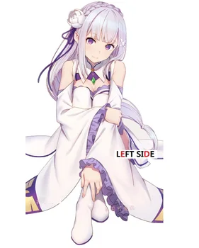 

LEFT SIDE Car Racing Stickers HD Inkjet Engraving DIY Anime Car Styling Cute Sexy Beauty Car Decal Waterproof Sunscreen Sticker