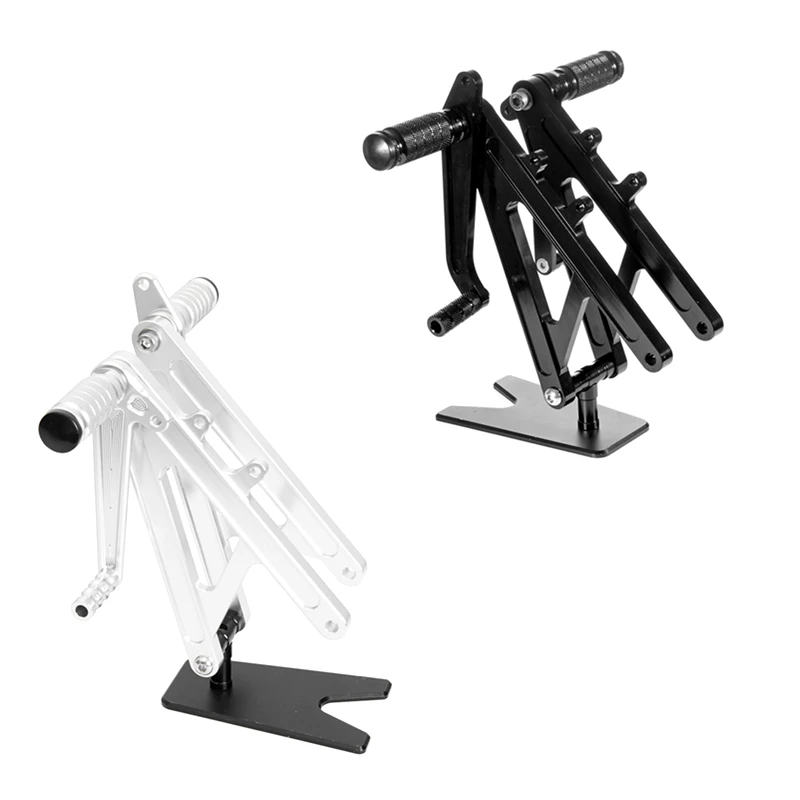 

Мотоцикл CNC алюминиевая подставка для ног задний Набор для ног Peg Rest Rearset для Honda RS125 GP125 RS 125 GP 125