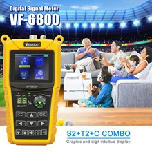 Localizador Digital satélite 2020 HD, compatible con DVB-T2/DVB S2/DVB C, receptor de televisión satélite, sintonizador dvb t2
