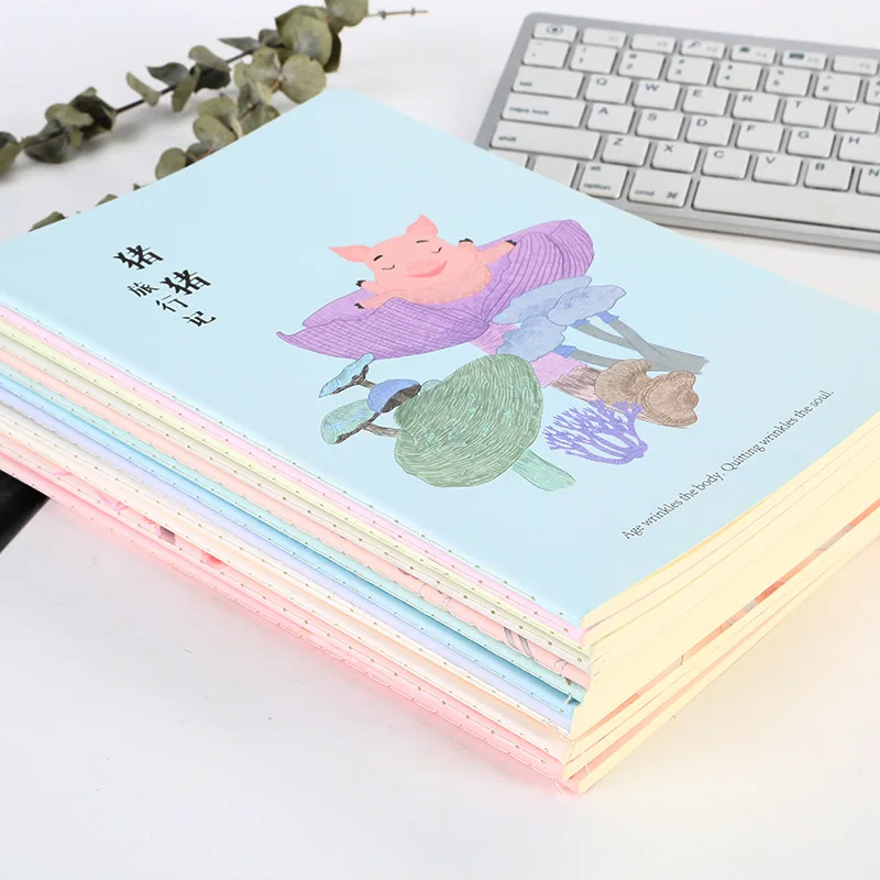 

Pig Creative Diary Cute Student Stationery Notepad Student Creative Notebook
