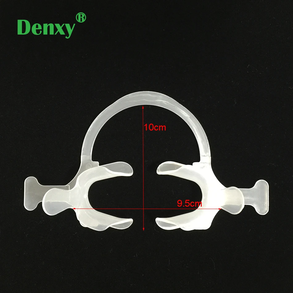 Large Denxy 7 шт. стоматологический C Тип зуб Интраоральная щека Ретрактор расширитель губ расширители щеки отбеливание зубов - Цвет: Large