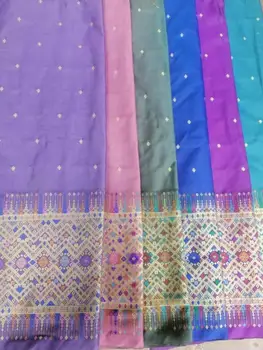 

New Hanfu Brocade National jacquard artificial silky Costume wedding dress Geometric Costume Cheongsam Fabric Damask Fabric