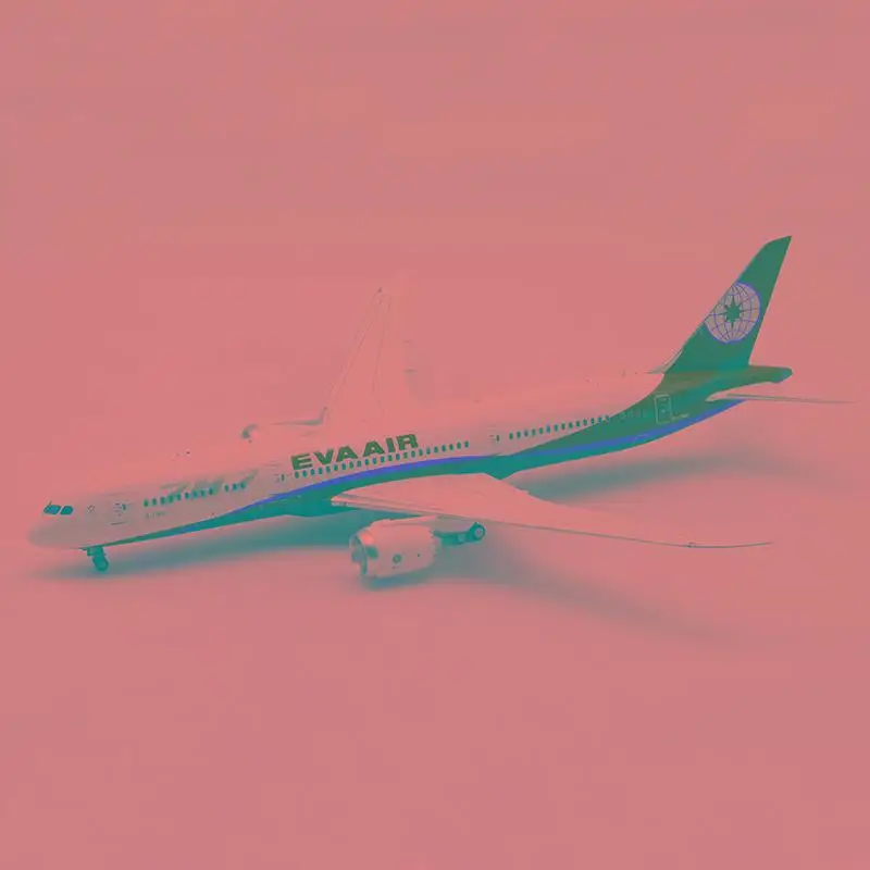 Inflight EVA AIR BOEING 787-9 B-17881 1/200 литье под давлением модель самолета