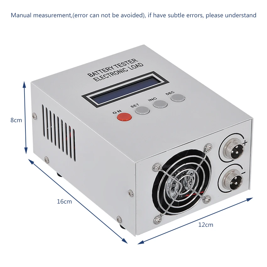EBC-A20 Battery Tester 30V 20A 85W Lithium Lead-acid Batteries Capacity Test 5A Charge 20A Discharge Support PC Software Control 5