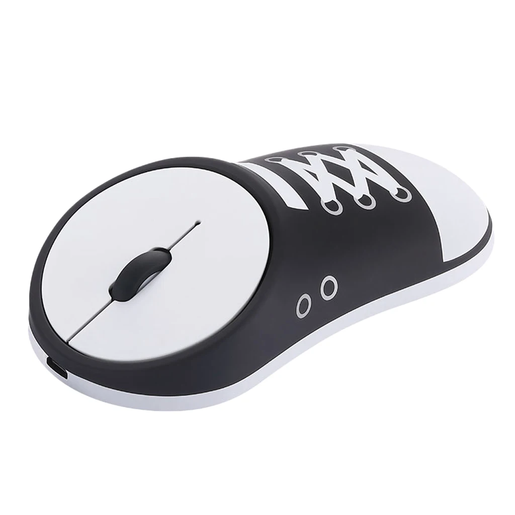 3D USB 1200 DPI Wireless Canvas Shoes Shaped Mouse Optical Mini Mouse Ergonomic Computer Gaming Mause For PC Desktop Home Office